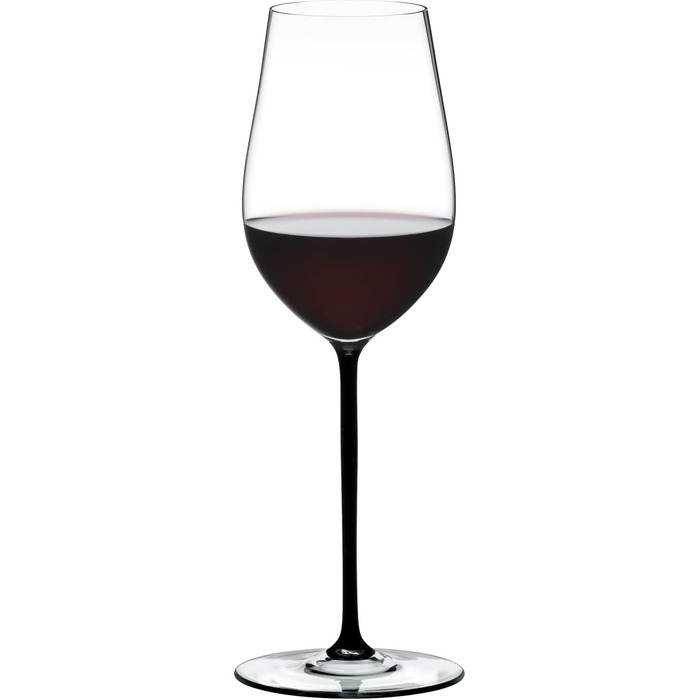Бокал для вина Riesling/Zinfandel Schwarz, 4900/15B Black один бокал, кришталь, можна мити в посудомийній машині