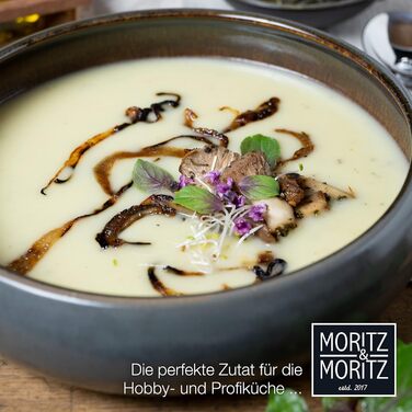 Набір посуду з керамограніту Moritz & Moritz SOLID з 18 предметів набір посуду на 6 персон кожна, що складається з 6 обідніх тарілок, маленьких, глибоких тарілок (4 шт. великих мисок)