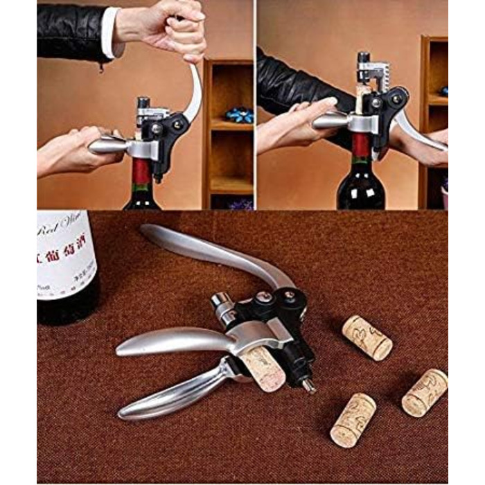 Набір для вина у подарунковій коробці 9 предметів Cooko