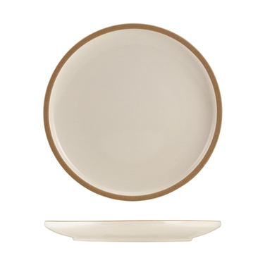 Тарелка 23 см, Kava White Stoneware, GenWare