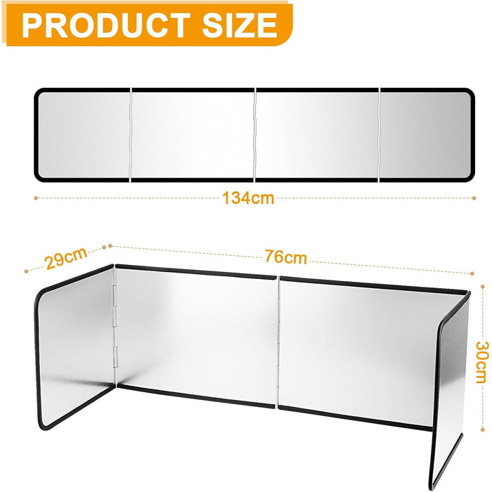 Кухонний фартух бризкозахисний для кухні 76 х 29 х 30 см KUOFANY