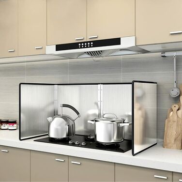 Складаний захист від бризок для плити 80 х 45 х 60 см KorsiKato