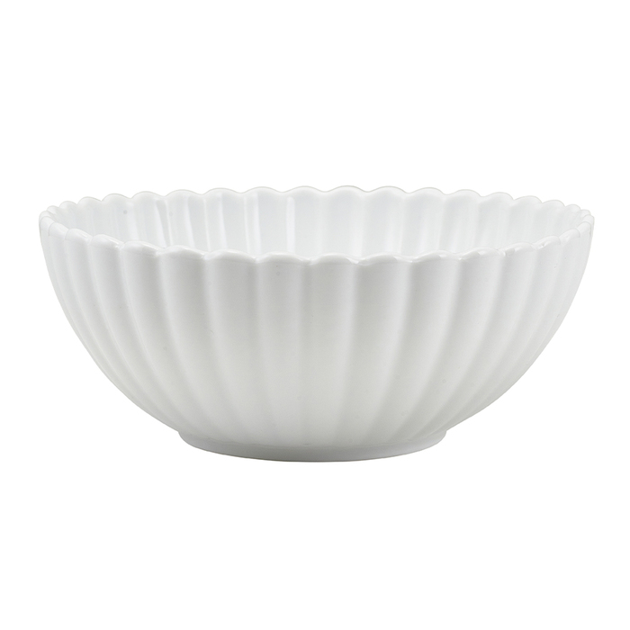 Салатник 720 мл, 16 см, Incise Porcelain Scalloped, GenWare