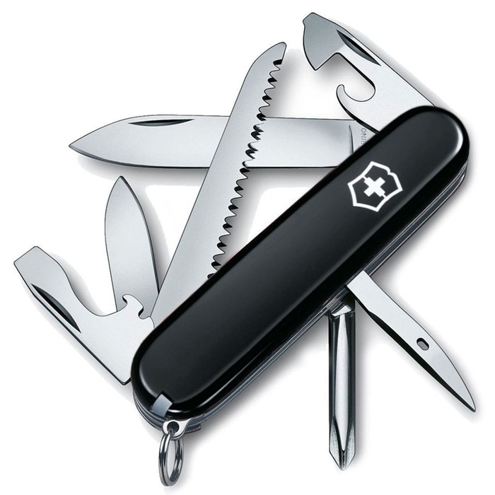 Ніж Victorinox Hiker 91мм/13функ/чорн