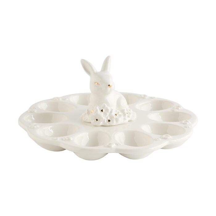 Керамічний піднос для яєць до Великодня 23 см home&you