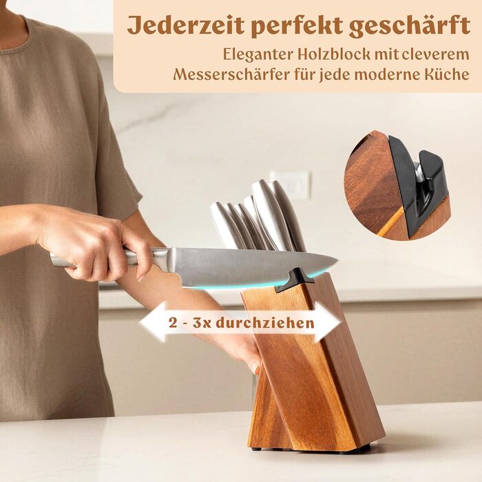 Набор профессиональных ножей 9 предметов Edelhaus