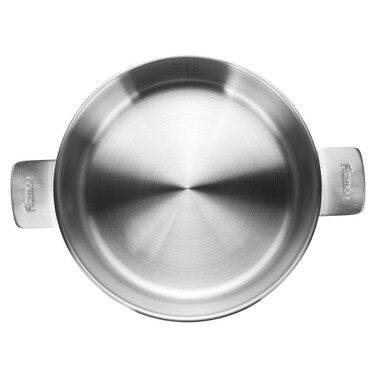 Сотейник Fissman PREMIUM ONE 26x6 см / 2,7 л зі скляною кришкою нержавіюча сталь (15093)