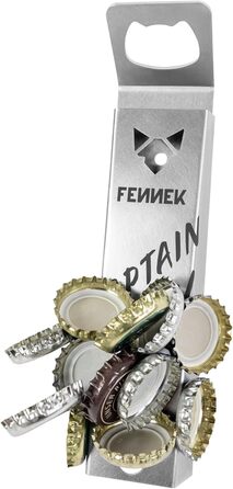 Магнітний відкривач для пляшок що утримує до 40 кришечок FENNEK