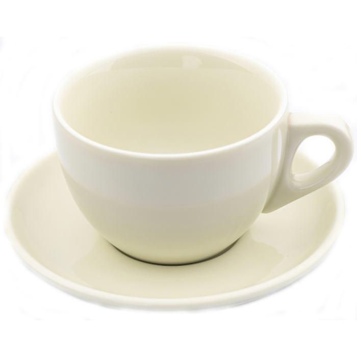 21265 Набір 2 предмети (чашка espresso Verona колір Ivory 75 мл з блюдцем) серія 'Verona'