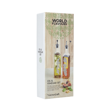 Набор для масла и уксуса Kitchen Craft WORLD OF FLAVOURS, 500 мл, 2 пр.