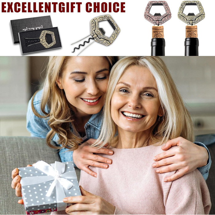 Відкривачка для вина 3-в-1 бронзова LUCYLANKER