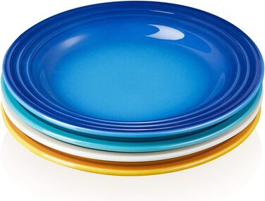 Набор тарелок 17 см разноцветный Riviera Le Creuset