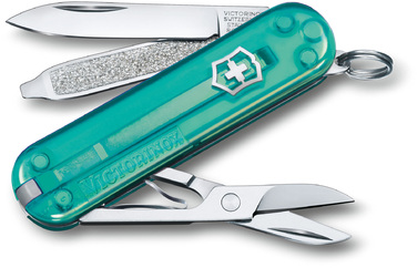 Нож швейцарский 7 функций, 58 мм, Victorinox Classic SD Colors Tropical Surf