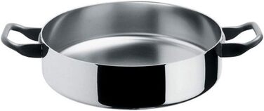 Низкая кастрюля с двумя ручками 3,7 л 28 см Cintura Orione Alessi