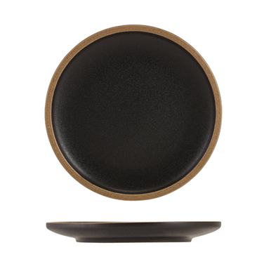 Тарелка 20 см, Kava Black Stoneware, GenWare