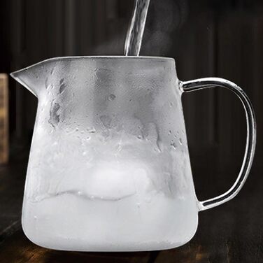 Скляний чайник із ситечком із нержавіючої сталі, 500 мл, TAMUME