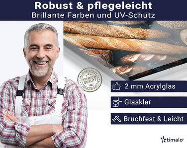 Кухонный фартук со стеклянным видом 280 х 58 см timalo