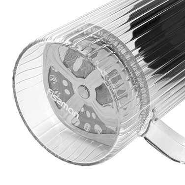 Заварочный чайник с поршнем Fissman 600 мл стеклянная колба (9156)