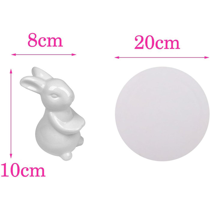 Керамічна тарілка для подачі до Великодня Binoster