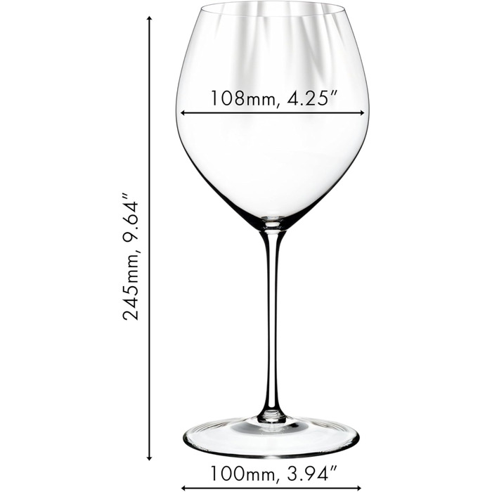 Набор из 2 бокалов для белого вина Шардоне 727 мл, Performance Riedel