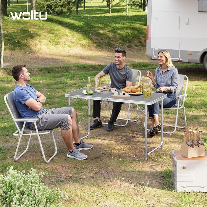 Кемпінговий стіл 120 x 60 см WOLTU