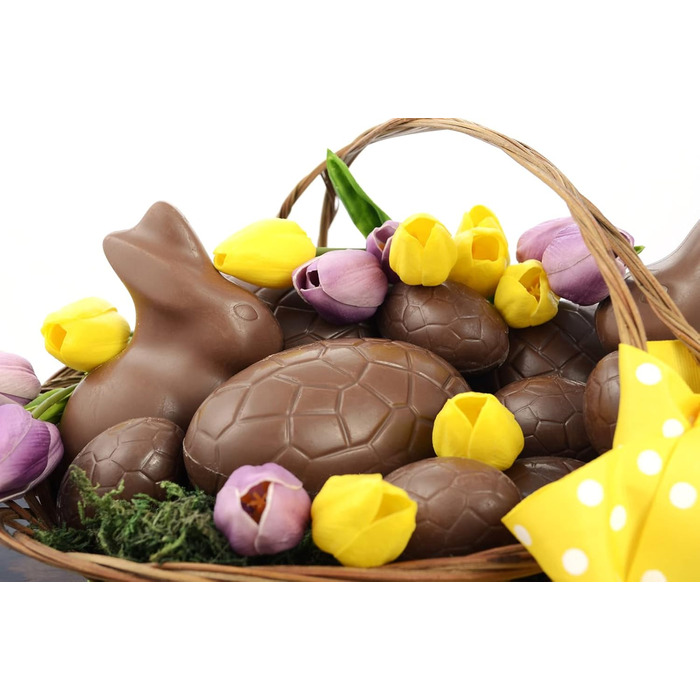 Елементна форма для виготовлення шоколадних пасхальних яєць з формою для випічки у формі пасхального зайчика, форма для пасхального 3D динозаврового яйця у формі страусиного яйця, форма для пасхального шоколадного яйця, ливарна форма, інструмент для випіч