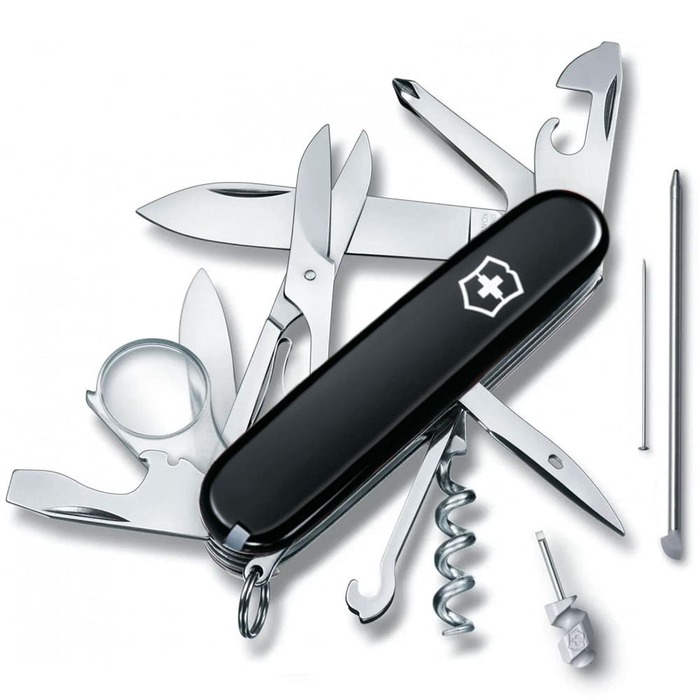 Ніж Victorinox Explorer 91мм/19функ/чорн