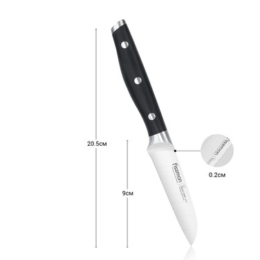Нож для овощей Fissman DEMI CHEF 9 см (2374)