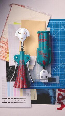 Штопор 6 х 21 см фосфоресцентний Alessi