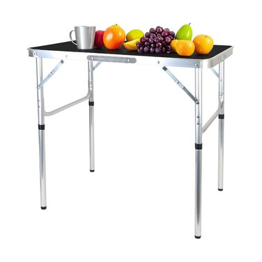 Стол для кемпинга черный Relaxdays