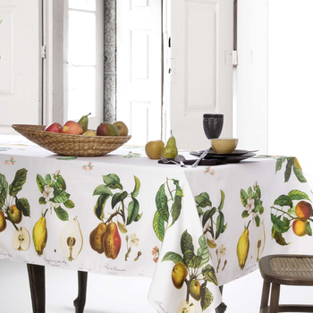 Скатертина Atenas Home Textile Fruits, бавовна з покриттям, 150 x 200 см