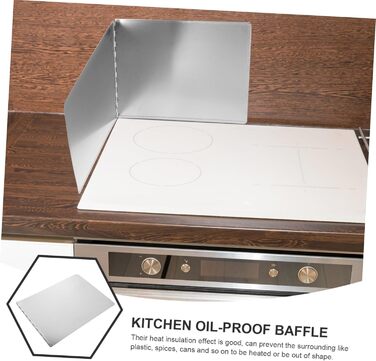 Защита от брызг из нержавеющей стали для варочных поверхностей BAZEITFLOW