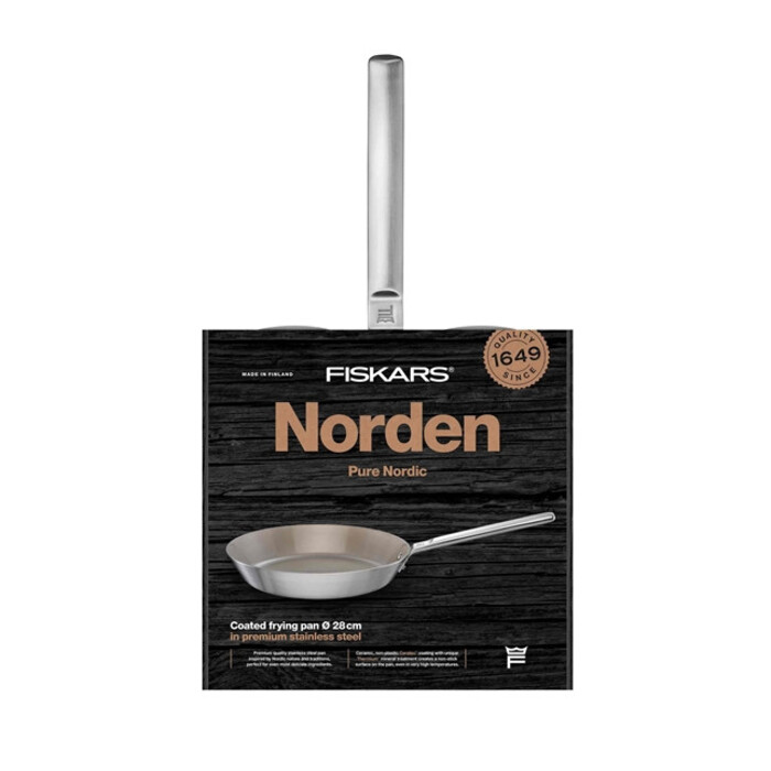 Сковорода Fiskars Norden 28 см с минеральным покрытием (1067633)