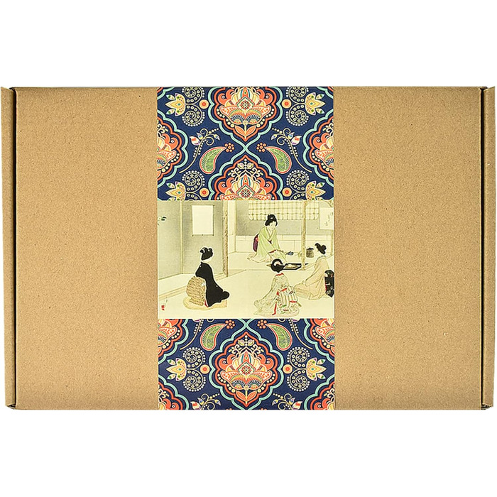 Набір посуду для суші на 2 персони, 8 предметів, Синя хвиля Artcome