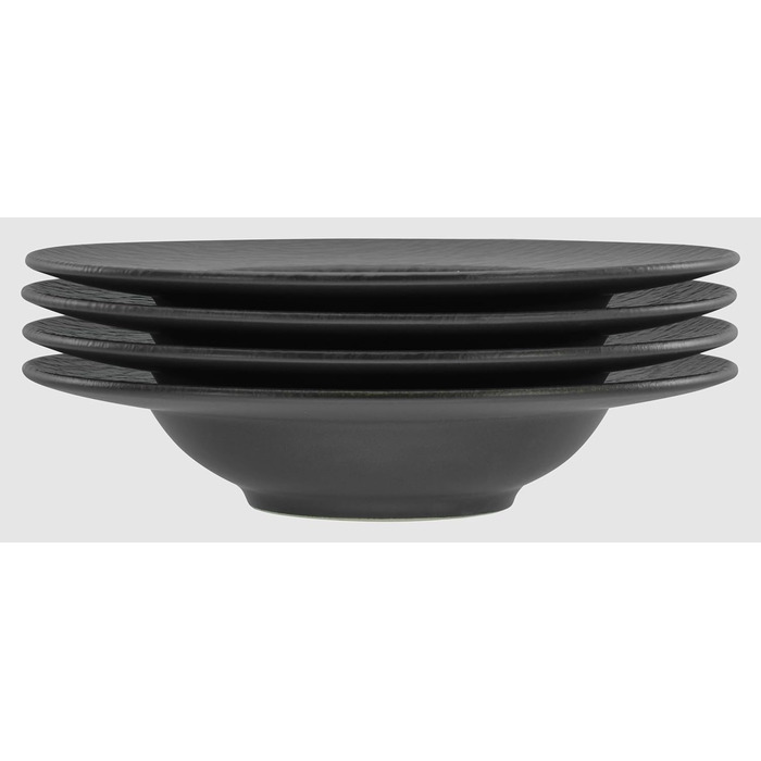 Серія Slate чорний, набір посуду, 16 предметів (набір тарілок 4 шт. и), 20539
