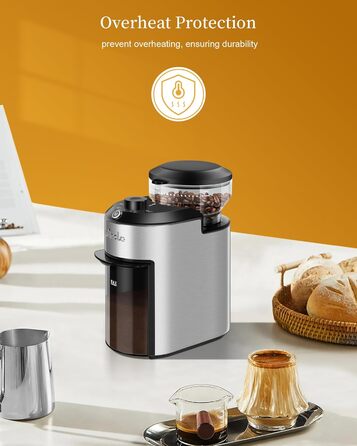 Электрическая кофемолка с 28 уровнями помола 200 Вт Wancle