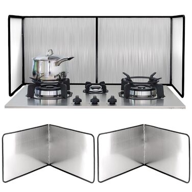 Комплект из 2 кухонных брызгозащитных экранов 40 x 30 x 30 см YAYODS