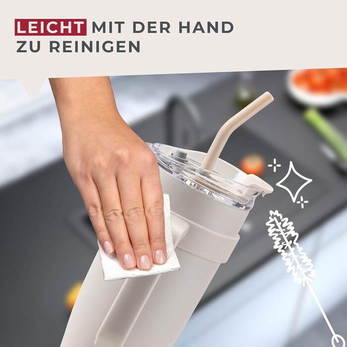 Термокухоль 1200 мл, бежевий Fackelmann