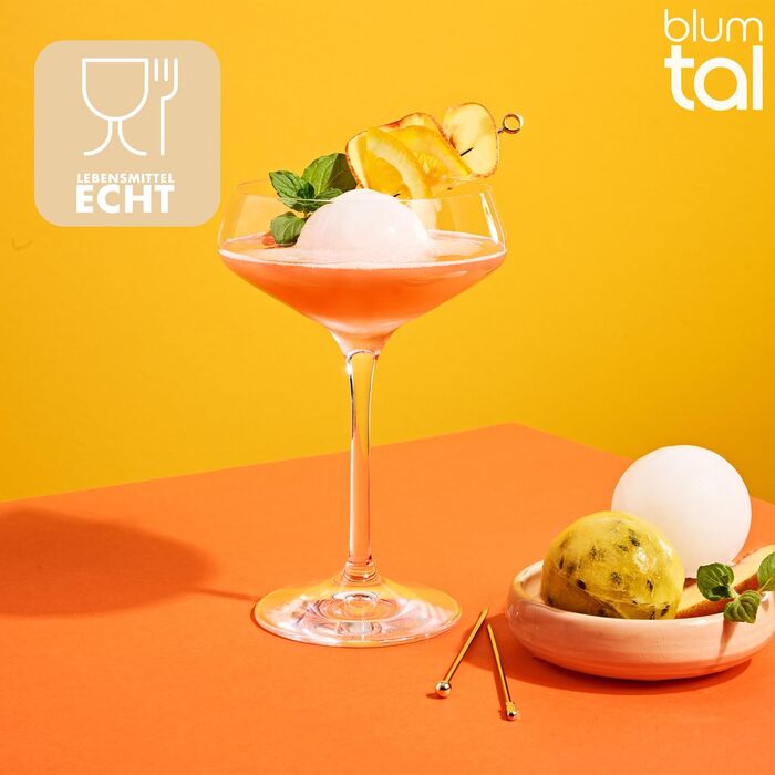 Силіконові формочки для льоду Blumtal, набір з 3 шт. - форма для льоду на 24 кубики з кришкою - силіконова форма для льоду без бісфенолу А - форма для льоду, безпечна для харчових продуктів - сіро-блакитна великі кубики (оливково-зелений червоний, сфера X