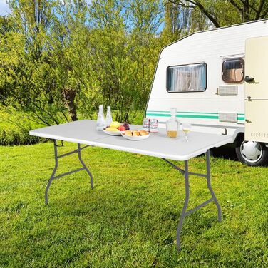 Складной кемпинговый стол 182 х 75 х 74,5 см RELAX4LIFE