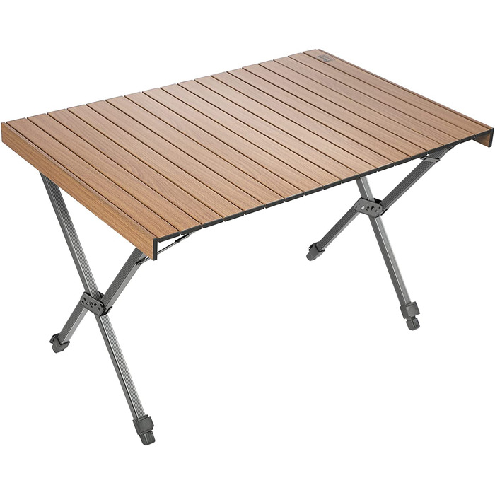 Складной кемпинговый стол 108x71 см коричневый TIMBER RIDGE