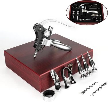 Набір сомельє преміумкласу з 11 аксесуарами для вина UCAMP