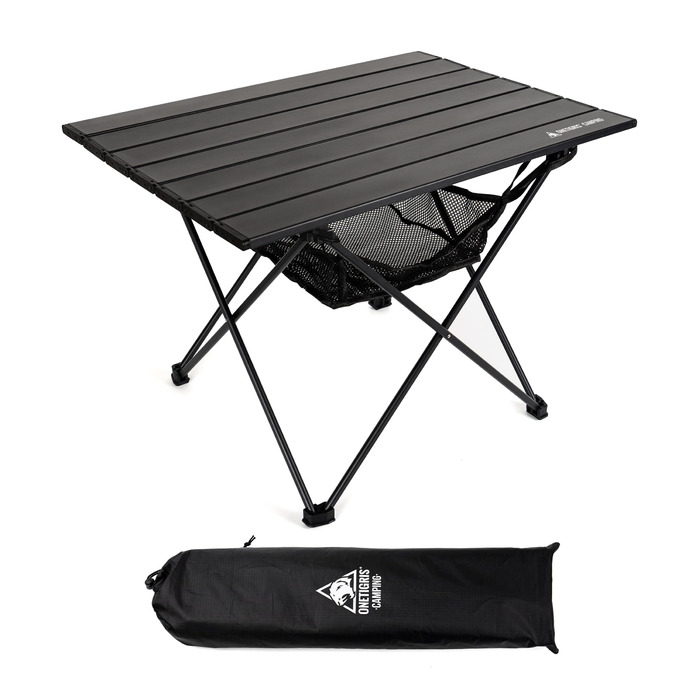 Складной алюминиевый стол для кемпинга 56x40,5x39,5 см OneTigris