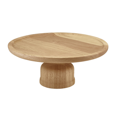 Страва для торта 33*h 13 см, Hevea Wood, Genware