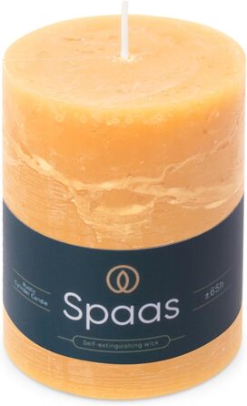 Свічка Spaas Rustic Pillar 80/110 мм 65 шт. - (Пісочна)