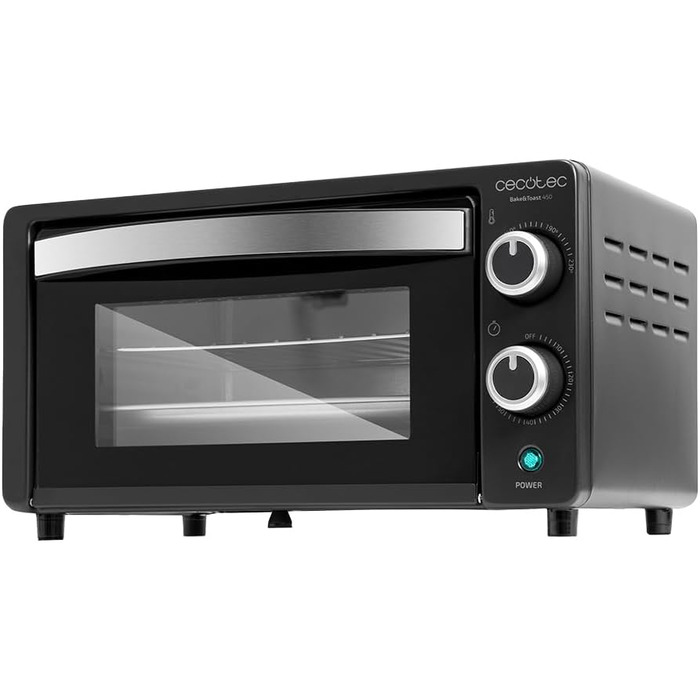 Духовка электрическая настольная 1000 Вт, 10 л черная Bake&Toast 1090 Cecotec