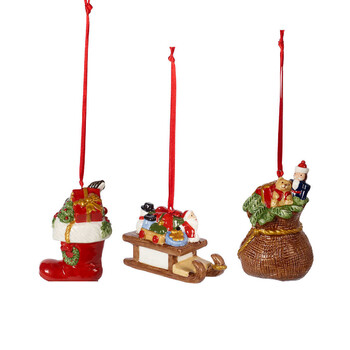 Набір новорічних підвісок, 3 предмета, Nostalgic Ornaments Villeroy & Boch