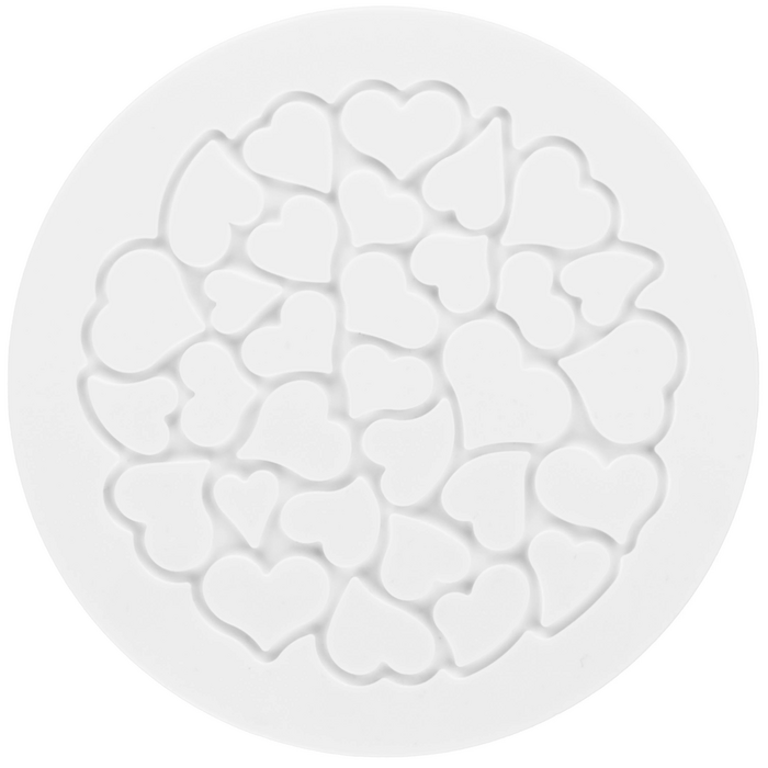 LOVE DECOR  Силіконовий килимок 'LOVE' Ø 180 мм, h 1,50 мм