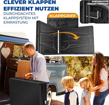 Стіл-фуршет для кемпінгу 183 х 86 х 74 см KESSER