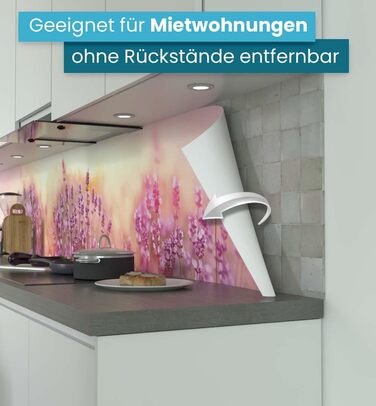 Самоклеючий кухонний фартух - матовий, жорстка бризкозахисна плівка як доступна альтернатива склу, легке встановлення та очищення - висота 60 см - Дизайн чорна кам&39яна стіна 80 x 60 см (Flida, Ш 220 см x В 60 см, 0,2 мм)